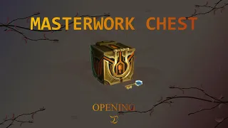 Opening A Masterwork Chest