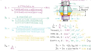 Bolt and Member Stiffness - 4 Members - Example 3