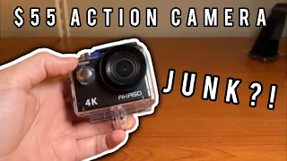 AKASO EK7000 ACTION CAMERA REVIEW & TUTORIAL // Vanboozled