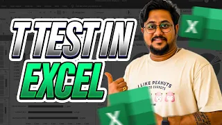 Hypothesis T Test using Excel | One Sample Test | Two Sample Test | Data Analysis using Excel #ttest