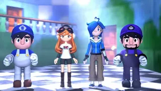 SMG4: Mario Shows How The Redesigned SMG4 Pals does the Duck Dance