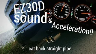 LegacyB4 RS30 0-100 cat back straight  pipe.rev&acceleration