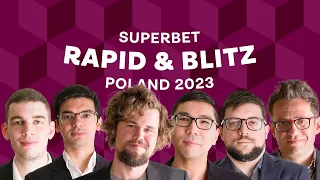 Superbet Rapid & Blitz Poland 2023: Day 1 | #GrandChessTour