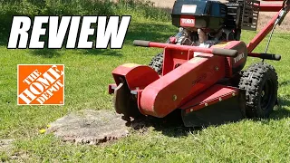 Renting A Stump Grinder from Home Depot - Review & Process