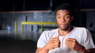 Captain America Civil War Behind-The-Scenes "Black Panther" Interview - Chadwick Boseman