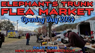 It's Finally Here! Opening Day 2024 at the Elephant's Trunk Flea Market! Let's See What They Have!