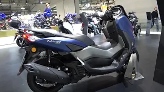 The new 2022 YAMAHA NMAX 155cc scooter at EICMA 2021