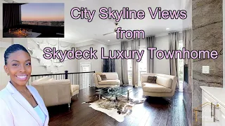 City Skyline Views from Skydeck Luxury Townhome - John Wieland's Gates at Ivy Walk in Smyrna, GA