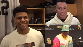 Juan Soto and Aaron Judge on "electric" night at Petco Park, Mike Shildt on Padres home struggles