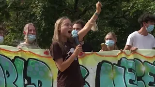 ‘We are unstoppable’: Greta Thunberg stirs up climate activists