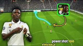 "Reviewing Vinicius Card with 101 Power in eFootball