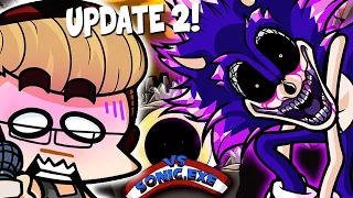 FNF SONIC.EXE UPDATE 2 IS HERE!!