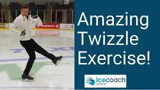 Amazing Figure Skating Exercise to Practice your Backward Twizzles!