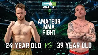 24 Year Old vs 39 Year Old | Grant Kitchen vs Judah Bolser | Amateur MMA | Absolute Combat League 3