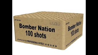 3249 Bomber nation 100 shots flowerbed