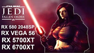 Star Wars Jedi: Survivor™ - RX VEGA 56 , RX 580 2048SP , RX 5700XT , RX 6700XT