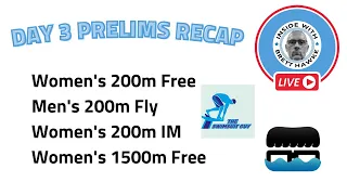 Tokyo Olympic Swimming Day 3 Prelims Recap