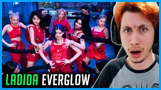 REAGINDO A EVERGLOW (에버글로우) - LA DI DA MV