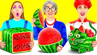 Reto De Cocina Yo vs Abuela | Simples trucos y herramientas de cocina secretas de TeenChallenge