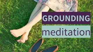 STOP WORRYING TOO MUCH with this GROUNDING MEDITATION (no music)