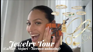 Jewelry Tour (Cartier, Mejuri + Hermes unboxing)