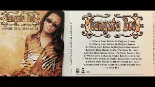 Gangsta Boo - Three 6 Mafia (4. Where Dem Dollas At - Herb's Clean Bass Mix)(1998 CD Single Promo)