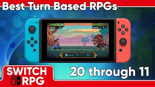 20 BEST Turn Based RPGs on Nintendo Switch 20 through 11