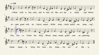 Child Of The Poor What Child Is This Counter Melody by Scott Soper