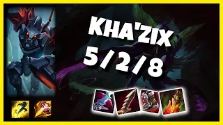 Kha'Zix vs Rengar NA Challenger JUNGLE (5/2/8) - v11.5