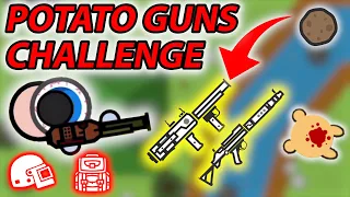 ONLY POTATO GUNS CHALLENGE! | Surviv.io