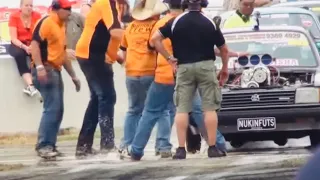 NUKINFUTS Vs CHAIN MAN  Who got kicked out of Summernats crazier ?? ￼