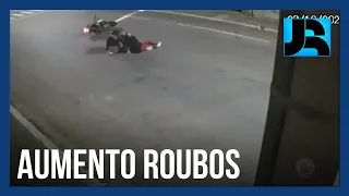 Casos de roubo aumentam em São Paulo, e vítimas colocam a vida em risco ao reagir