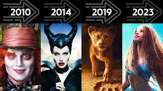 Disney Live Action Remakes Evolution - Every Movie from 1998 to 2023