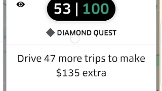 Maxed out hours.  53/110 Uber Rides.