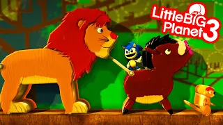 The Lion King With Sonic - LittleBigPlanet 3 PS4 Gameplay