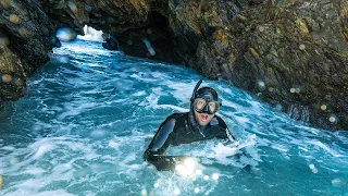 Zero Visibility Freediving