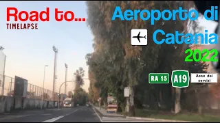 Tangenziale di Catania & A19 | Catania nord/S. Gregorio-Aeroporto+DEVIAZIONE❤