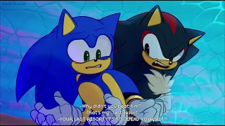 Shadow:"I only care about you, sonic!"     【sonic prime mini comic dubs】 #sonadow
