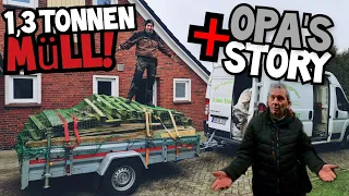 ALLES MUSS RAUS! | 1300kg MÜLL beim UMZUG! | Opa's Storys | Mr. Moto