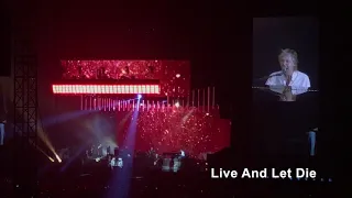 PAUL McCARTNEY 「Live And Let Die」 JAPAN TOUR（2018.10.31）