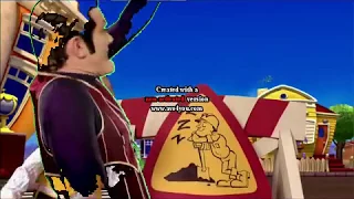 The Mine Song but every Mine plays Robbie Rotten greenscreen