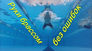 Секреты в работе рук брассом/ Как научиться правильно плавать/ How to learn to swim/ Breaststroke