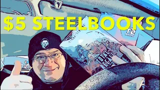 HUNTING for those $5 STEELBOOKS at WALMART #physicalmedia