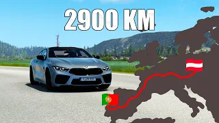 BMW M8 | Portugal to Austria | Euro Truck Simulator 2
