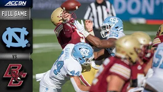 North Carolina vs. Boston College Full Game Replay | 2020 ACC Football