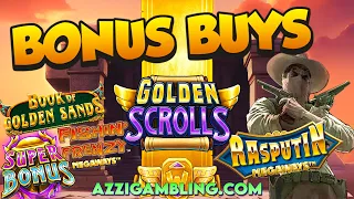 BONUS BUYS!! - Fishin Frenzy MW, Rasputin MW, Golden scrolls!!! WHAT A GAME IT IS! 🎰