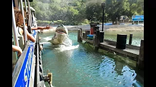 Jaws Ride HD POV (FULL RIDE)! Sep 2017! Universal Studios Hollywood.