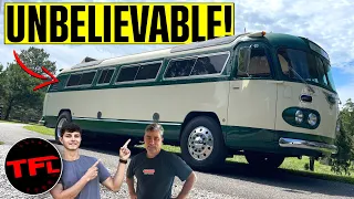 My Dad Built This CRAZY RV From a Rare '40s Bus You've Never Heard Of: Check Out the Results!