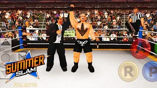 FULL MATCH – Lesnar vs. CM Punk – No Disqualification Match: SummerSlam 2013 – Wrestling Empire