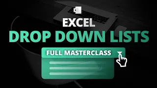 Drop Down Lists in Excel - Masterclass (incl. Dynamic, Dependent & Searchable Drop Down Lists)